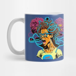 Jamie Lee Curtis vs Flying Spaghetti Monster Mug